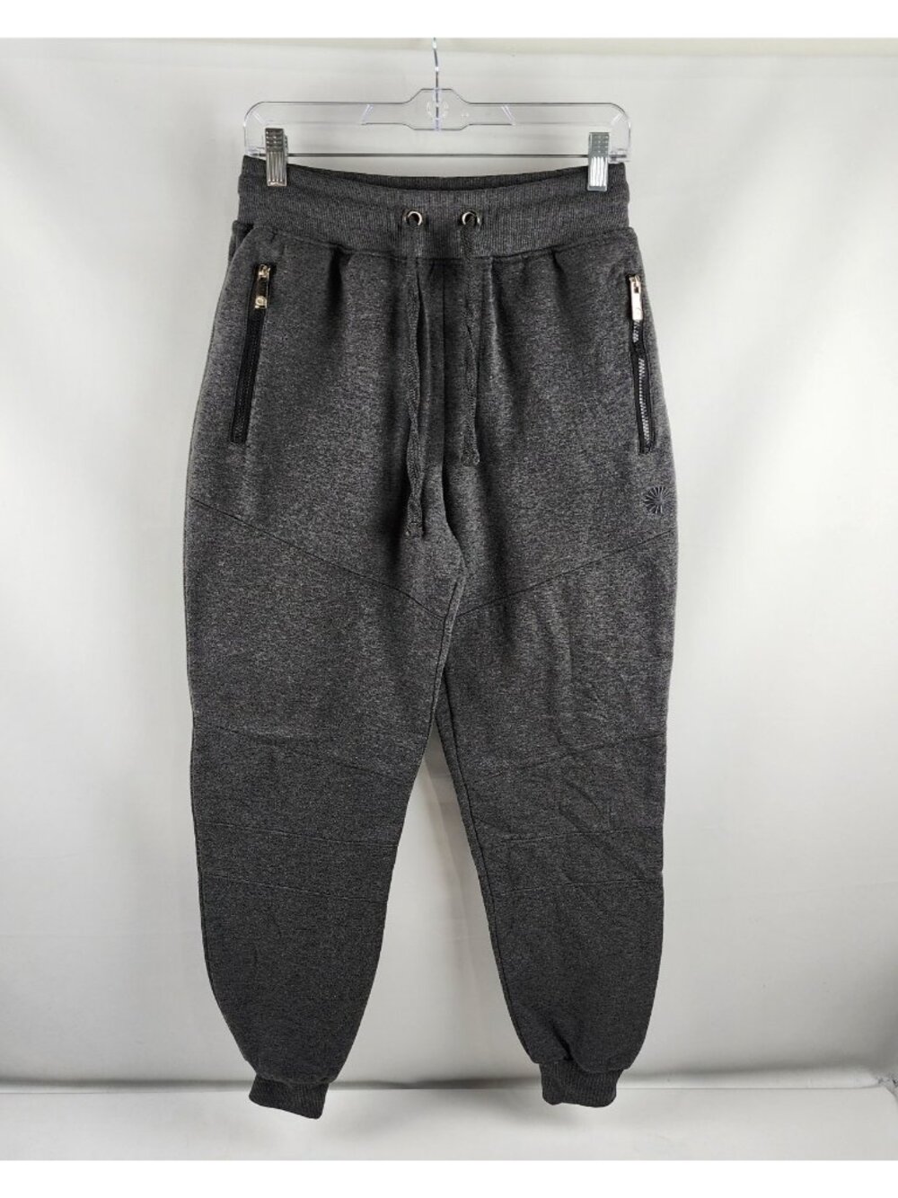 akademiks Pants Womens Large Gray Vintage Drawstring Joggers (28x29)